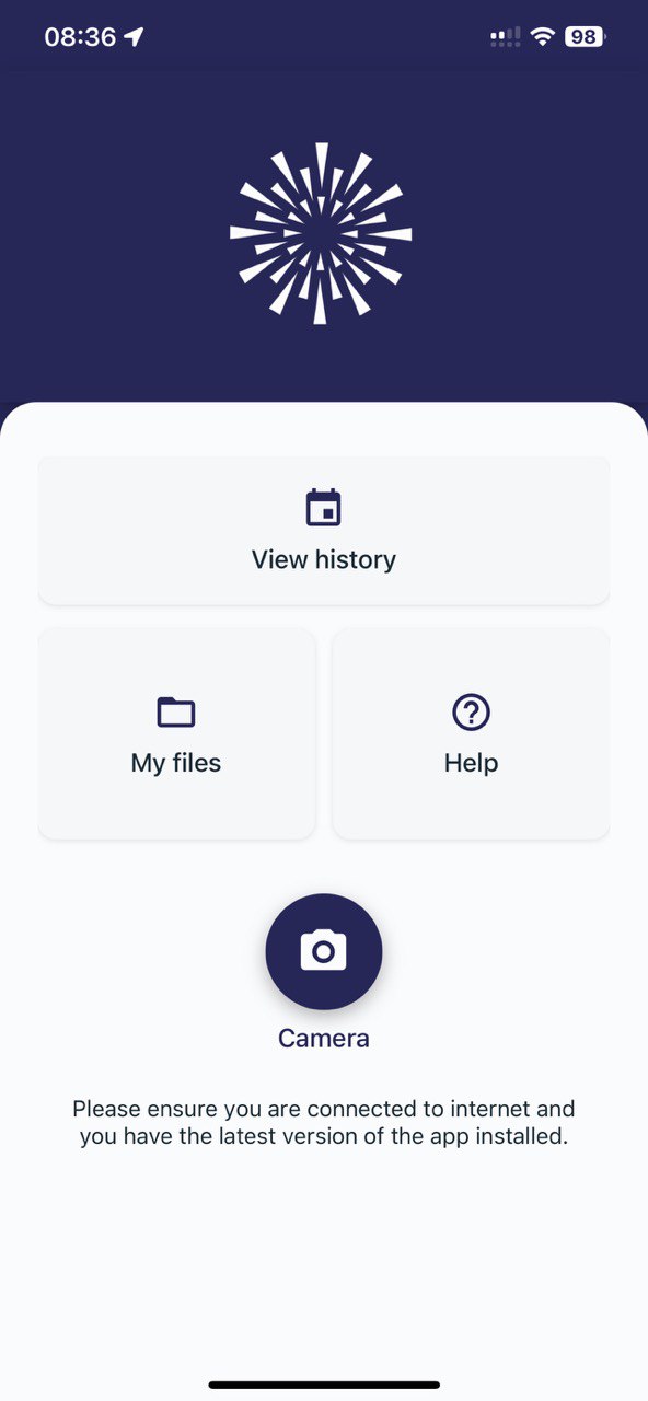 MicroTrack App Interface